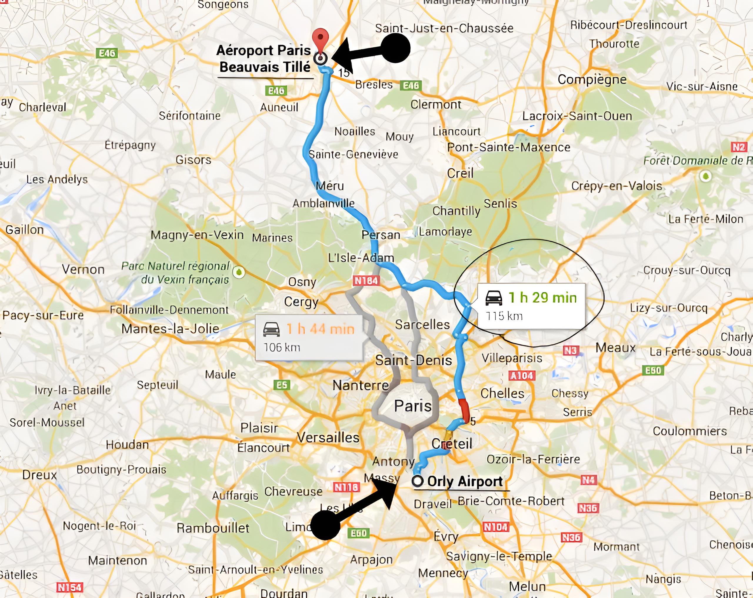 Regional map for prize tracking